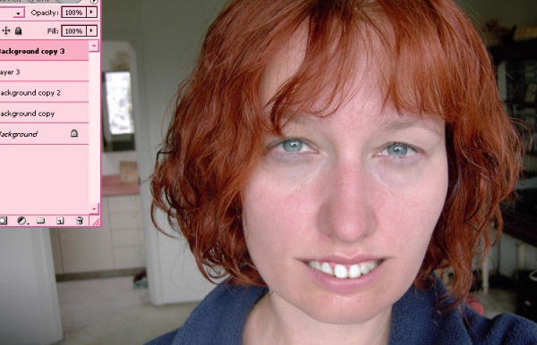 Creation of Red hair: Step 7